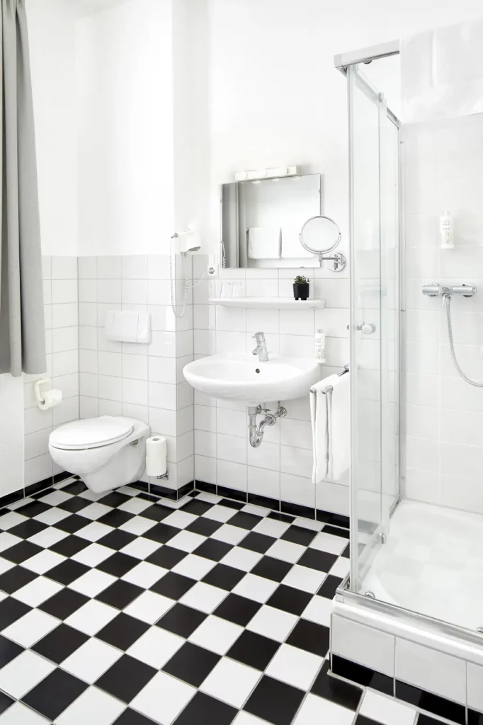 Hotel Hoeker Hof Badezimmer Haupthaus