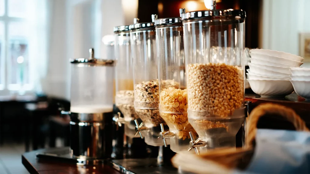 Frühstücksbuffet im Hotel Hoeker Hof